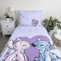 Lilo en Stitch dekbedovertrek Heart 140 x 200 cm - 70 x 90 cm - katoen - thumbnail