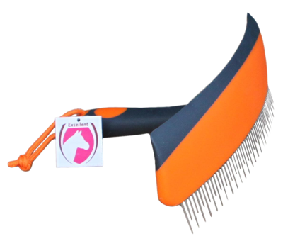 Fun roskam & zweetmes oranje/zwart