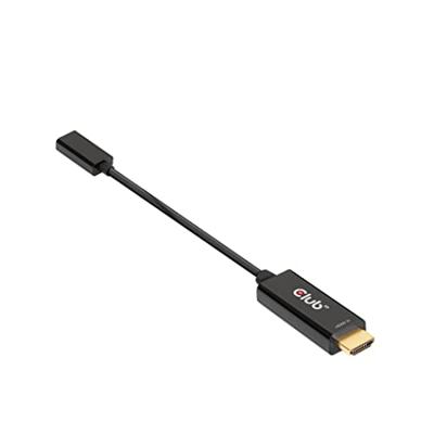 CLUB3D HDMI to USB Type-C 4K60Hz Active Adapter M/F CLUB3D HDMI to USB Type-C 4K60Hz Active Adapter M/F