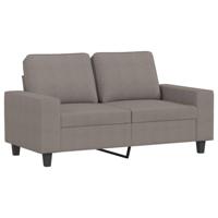 2-delige Loungeset stof taupe - thumbnail