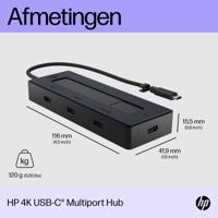 HP 4K USB-C Multiport Hub - thumbnail
