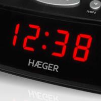 Wekkerradio Haeger RA-06B.005B Zwart - thumbnail