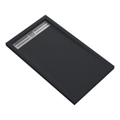 Douchebak Boss & Wessing Veroni Elite 120x90 cm Composietsteen Mat Zwart Boss & Wessing Douchebak Boss & Wessing Veroni Elite 120x90 cm Composietsteen Mat Zwart Boss & Wessing