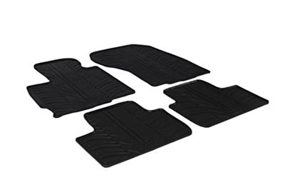 Rubbermatten passend voor Mitsubishi ASX 2009- / Citroën C4 ASX 2009- (T-Design 4-delig) GL0360