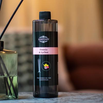 Scentchips Navulling geurstokjes Freesia & Lychee - 400ml