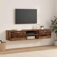 TV-kast met lade Oud hout 150 x 39 x 30 cm Bewerkt hout - thumbnail