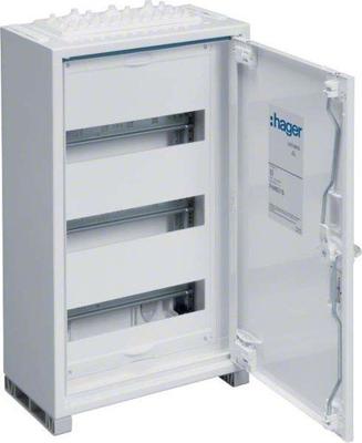 Hager FWB31S Veldverdeler Opbouw (op muur) Aantal rijen: 3 Inhoud: 1 stuk(s)