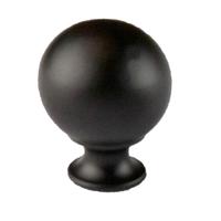 HHD Pro Meubelknop Kasttrekker Bol 725 . 30mm Zwart - thumbnail