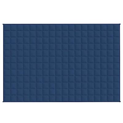 Verzwaringsdeken 122x183 cm 5 kg stof blauw