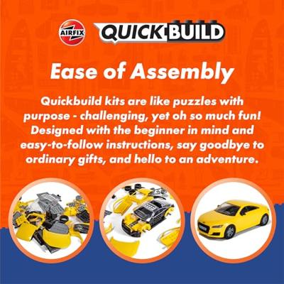 Airfix Quickbuild VW Beetle Geel