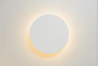 Lucide EKLYPS LED - Wandlamp - Ø 15 cm - LED - 1x7W 3000K - Wit - thumbnail