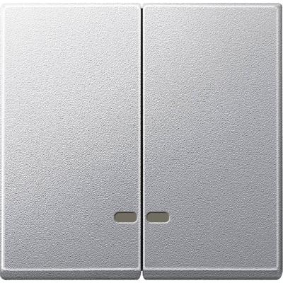 Merten MEG3420-0460 Wisselschakelaar Afdekking System M Aluminium 1 stuk(s)