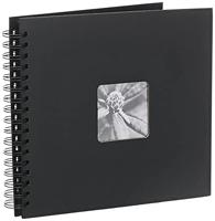 Hama Spiraalalbum Fine Art 28 X 24 Cm 50 Zwarte Pagina&apos;s Zwart - thumbnail