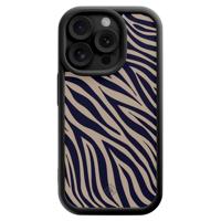 iPhone 13 Pro zwarte case - Wavy twist - thumbnail