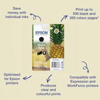 Originele inktcartridge Epson 604 Zwart - thumbnail