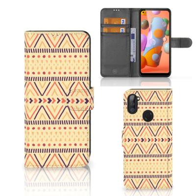 Samsung Galaxy M11 | A11 | Telefoon Hoesje | Aztec Yellow Samsung Galaxy M11 | A11 | Telefoon Hoesje | Aztec Yellow