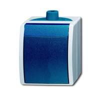 BJ Busch Jaeger wisselschakelaar enkele schakelaar waterdicht voor het schakelen van verlichting - thumbnail