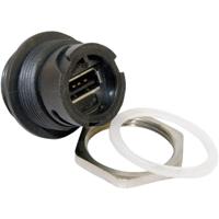 Set USB 2.0 inbouwbehuizing Bus, inbouw 17-200161 Bajonetsluiting met beschermdop 17-200161 Conec Inhoud: 1 stuk(s) - thumbnail