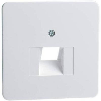 Peha Afdekraam Cat5 en ISDN enkel creme 4602070