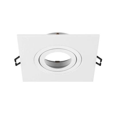 SLV InbouwringNew Tria 75 XL vierkant wit - zonder fitting - 1007634