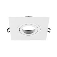 SLV InbouwringNew Tria 75 XL vierkant wit - zonder fitting - 1007634 - thumbnail