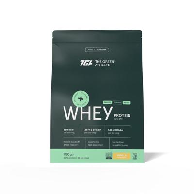 The Green Athlete Whey protein isolate vanilla 750gr
