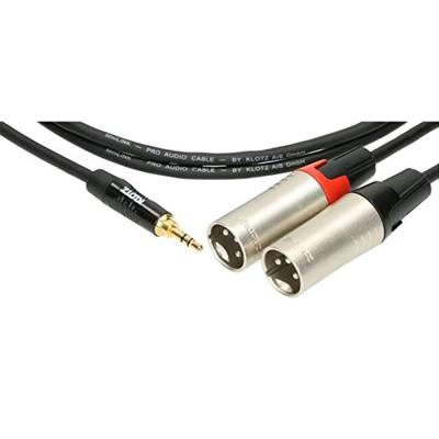 Klotz KY9-300 Mini-jack naar 2x XLR Y-kabel 3 meter