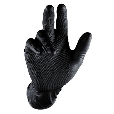 Ac Wegwerphandschoen nitryl blk xl