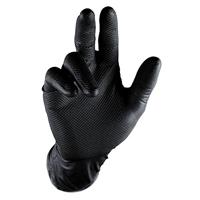 Ac Wegwerphandschoen nitryl blk xl - thumbnail