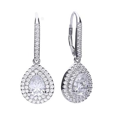 Oorbellen Dames Diamonfire 6220611082 3 cm Oorbellen Dames Diamonfire 6220611082 3 cm