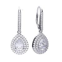 Oorbellen Dames Diamonfire 6220611082 3 cm - thumbnail
