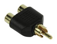 HQ RCA naar 2x RCA audio adapter - thumbnail