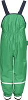 Playshoes regenbroek bretels fleece gevoerd Uni Groen-104 - thumbnail