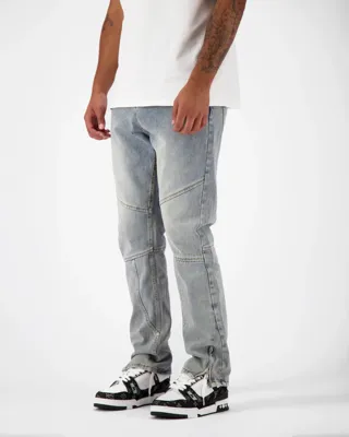Black Bananas Straight Worker Denim Broek Heren Blauw - Maat 28 - Kleur: Blauw | Soccerfanshop