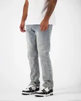 Black Bananas Straight Worker Denim Broek Heren Blauw - Maat 36 - Kleur: Blauw | Soccerfanshop - thumbnail