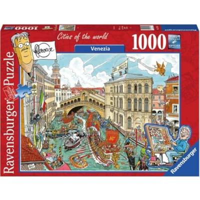 Ravensburger legpuzzel fleroux venetie, 1000st.