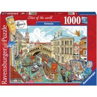 Ravensburger legpuzzel fleroux venetie, 1000st. - thumbnail