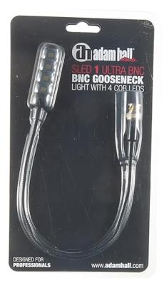 Adam Hall SLED 1 Ultra BNC COB LED zwanenhalslampje
