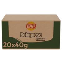 Chips lays bolognese zak 40gr | 20 stuks - thumbnail