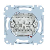 Merten MEG3128-0000 Wisselschakelaar, Knop Inzetstuk Grijs 1 stuk(s) - thumbnail