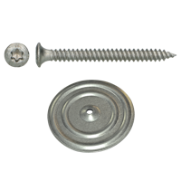 pgb-Europe PGB-FASTENERS | Dakschroef vzk T25 Ø 4,8x120 +Isolatiepl. | 150 st 0DSSVT015SET120M - thumbnail