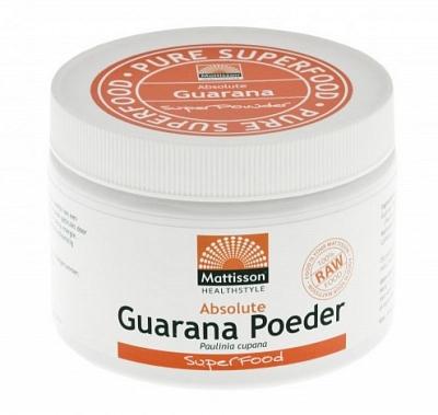 Mattisson Guarana poeder bio 125 Gram