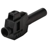 VOLTCRAFT MP-4 Laboratoriumstekker met klemaansluiting Stekker, recht Stift-Ø: 4 mm Zwart 50 stuk(s) Box - thumbnail