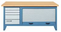 Gedore 6618050 Werkbank (b x h x d) 2000 x 900 x 875 mm Blauw - thumbnail