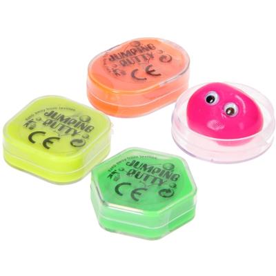 Johntoy stuiter putty met oogjes