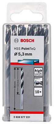 Bosch Accessories 2608577221 2608577221 Metaal-spiraalboor 5.3 mm 10 stuk(s)