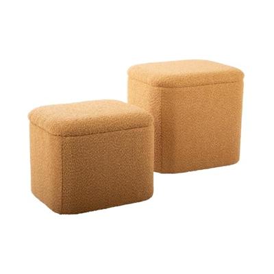 Leitmotiv - Pouf Set Ada Storage