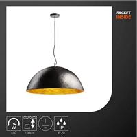 SLV FORCHINI 70 1001701 Hanglamp E27 40 W Zwart - thumbnail