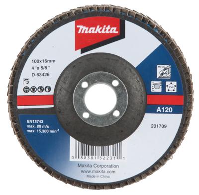 Makita Accessoires Lamellenschuurschijf 115mm A40 - D-63432 D-63432