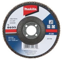 Makita Accessoires Lamellenschuurschijf 115mm A40 - D-63432 D-63432 - thumbnail
